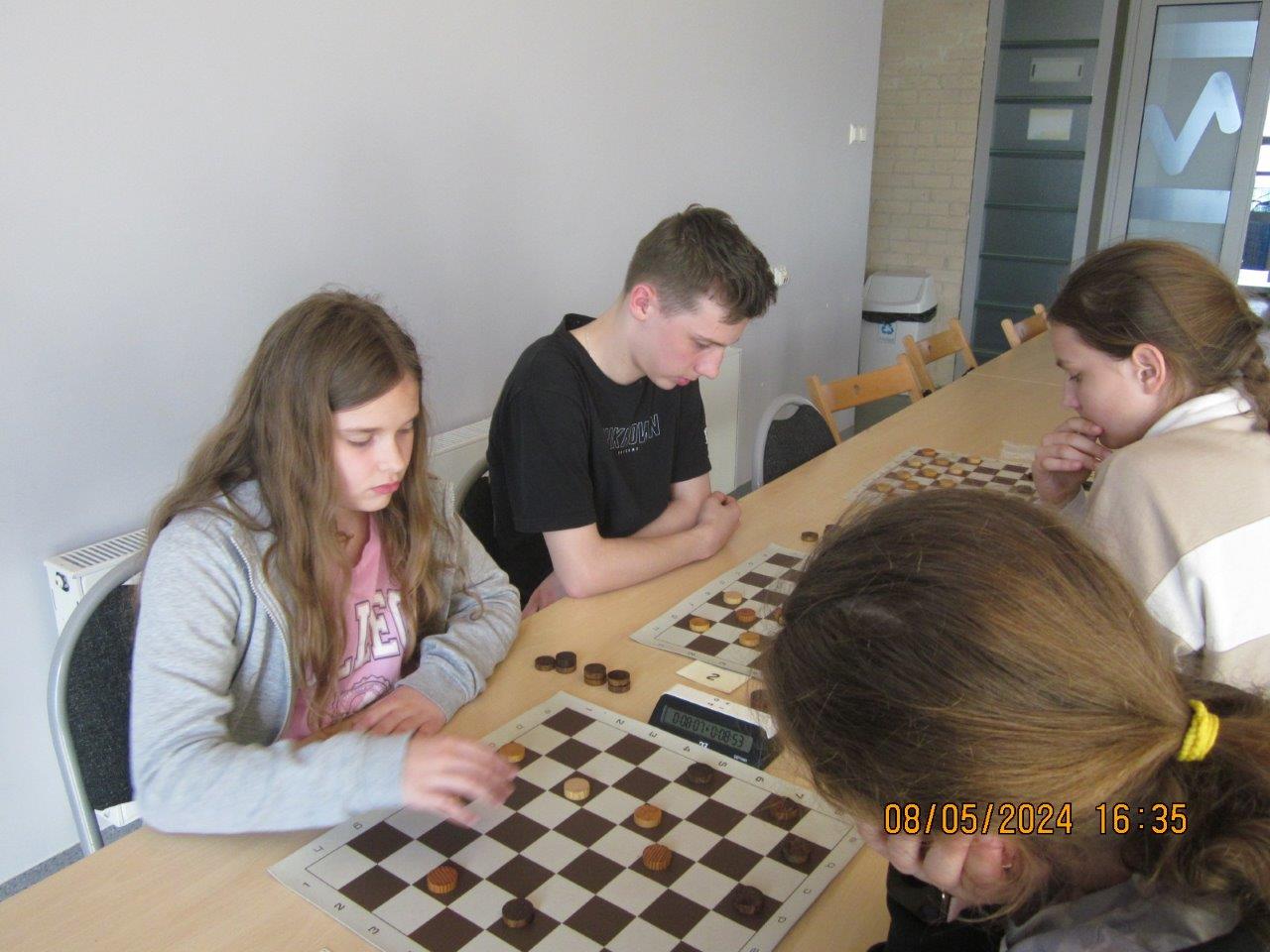 turniej szachowy i warcabowy