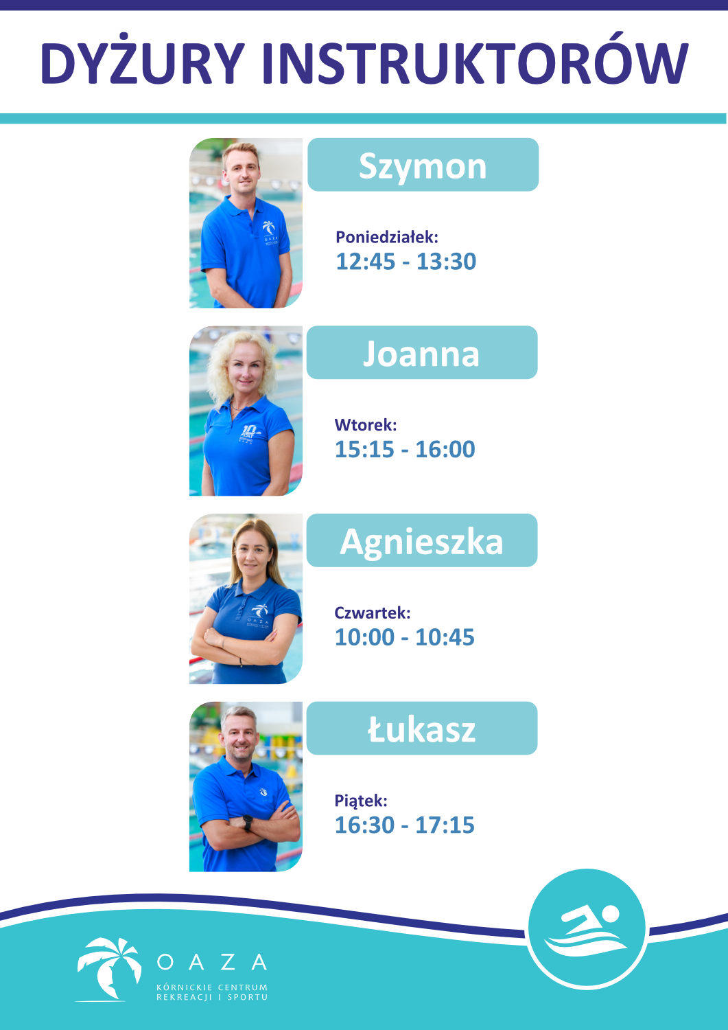 Dyżury instruktorów